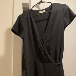S babaton wrap dress from aritzia- only wore once